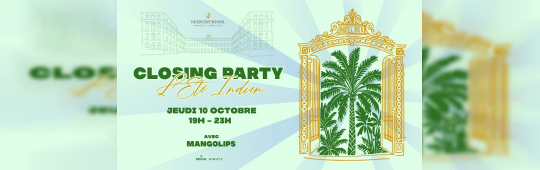 Closing party de la terrasse d’été