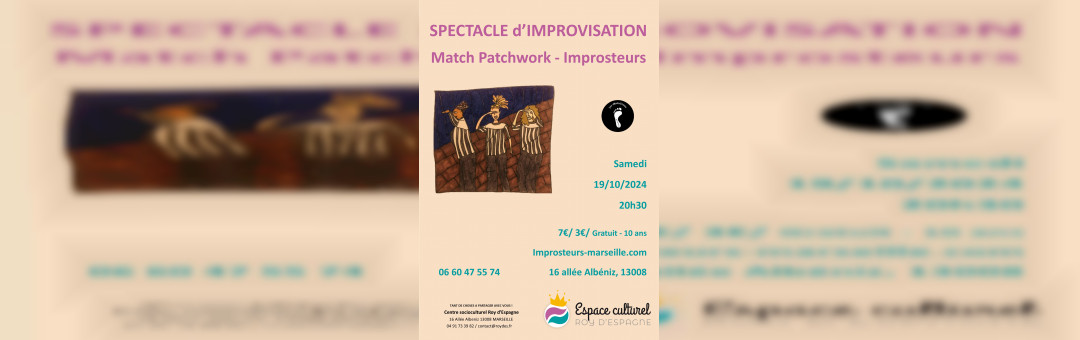 Match d’improvisation samedi 19 octobre