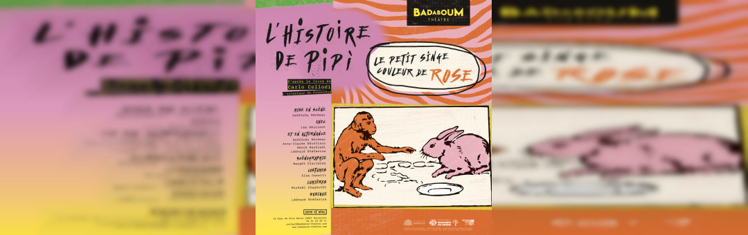 L’Histoire de Pipì, le petit singe couleur de rose