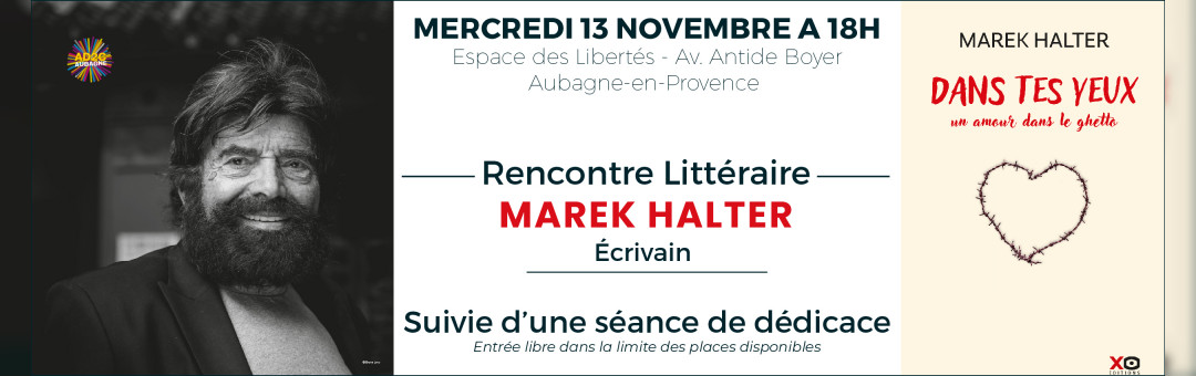 Rencontre avec Marek Halter