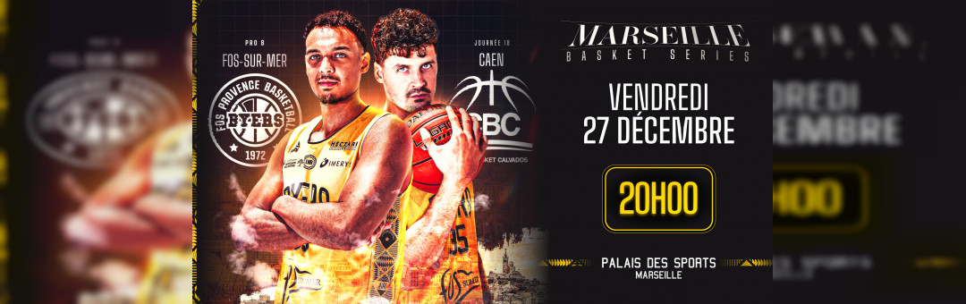 Fos Provence Basketball – Caen