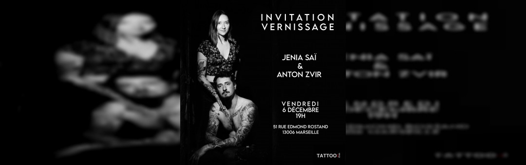 Jenia et Anton ZVIR au Tattoo Art Club – Exposition