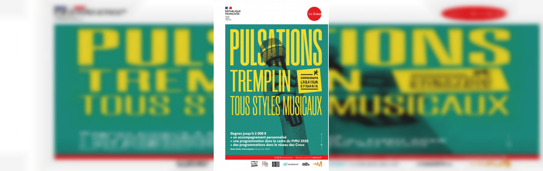 Tremplin musical étudiant « Pulsations »