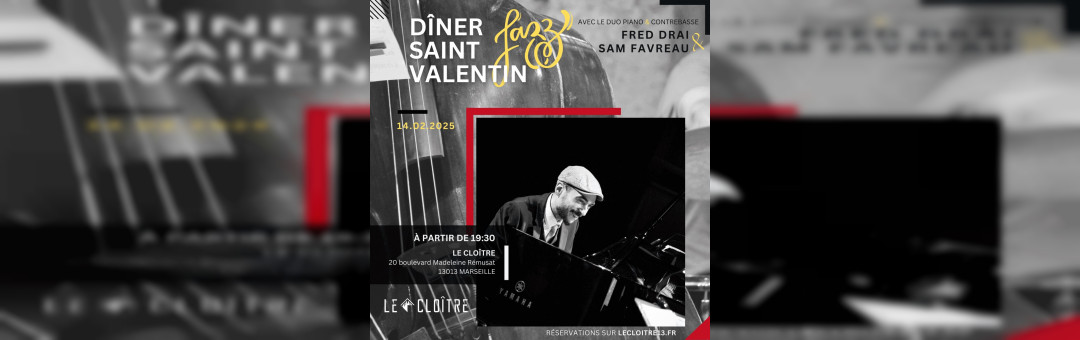 Dîner Saint Valentin Jazz