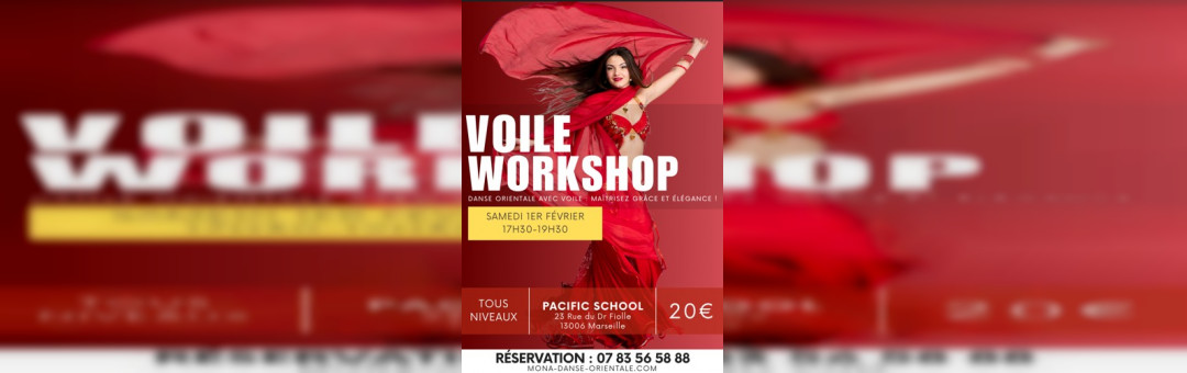 ✨ Stage de Danse Orientale avec Voile ✨(débutantes)