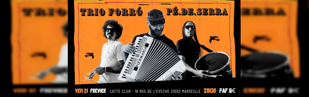 Trio FORRO pé-de-Serra – Bal brésilien