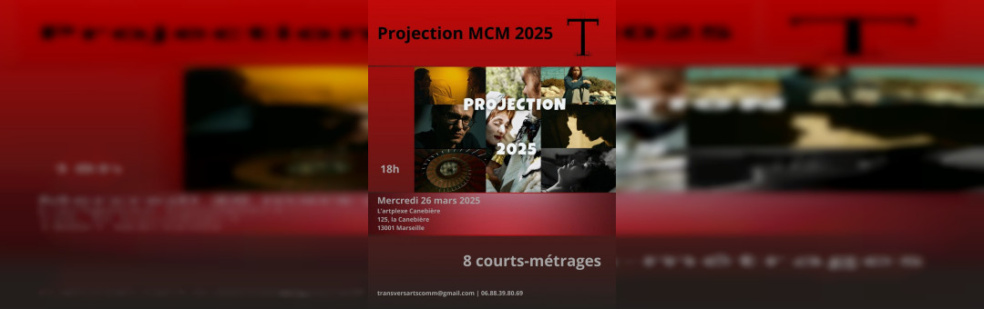 Projection de 8 Courts Métrages au Festival MCM