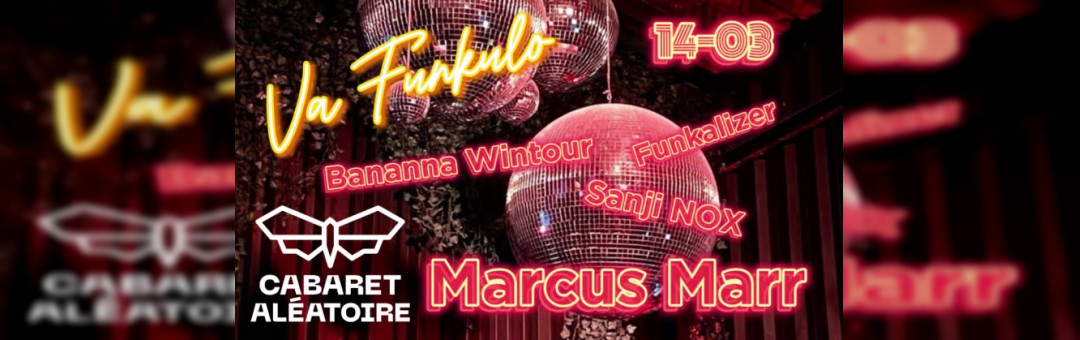 Club Cabaret X Va Funkulo Invite Marcus Marr