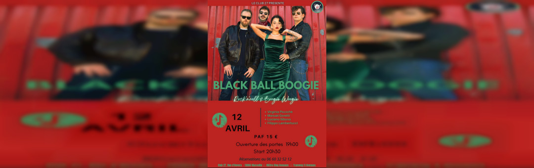 Black Ball Boogie en concert