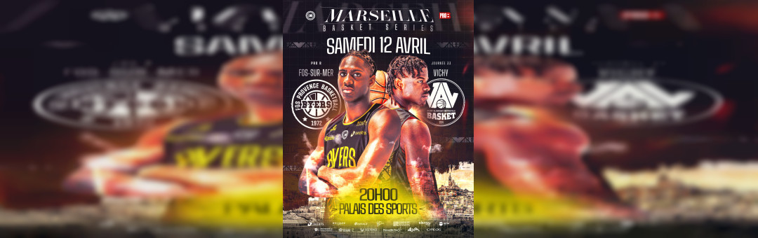 Palais des sports de Marseille : Fos Provence Basket reçoit Vichy samedi soir à 20 heures