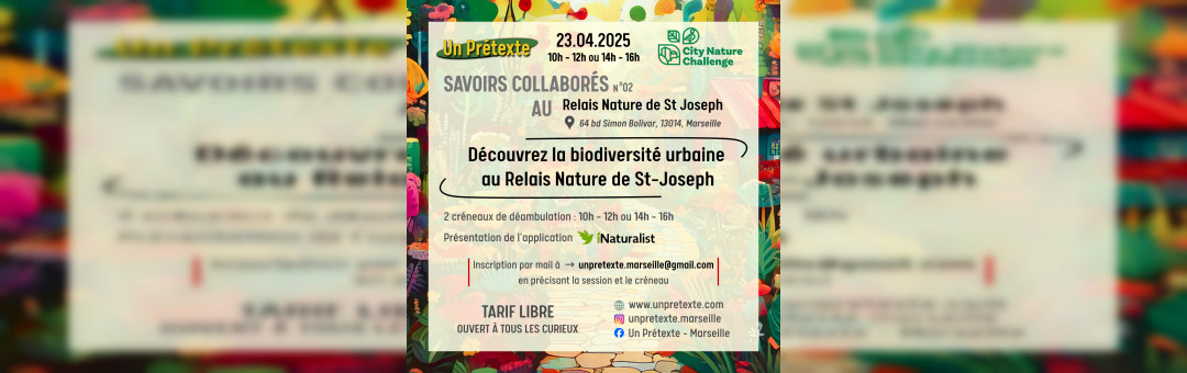 Découvrez la biodiversité urbaine au Relais Nature de St-Joseph
