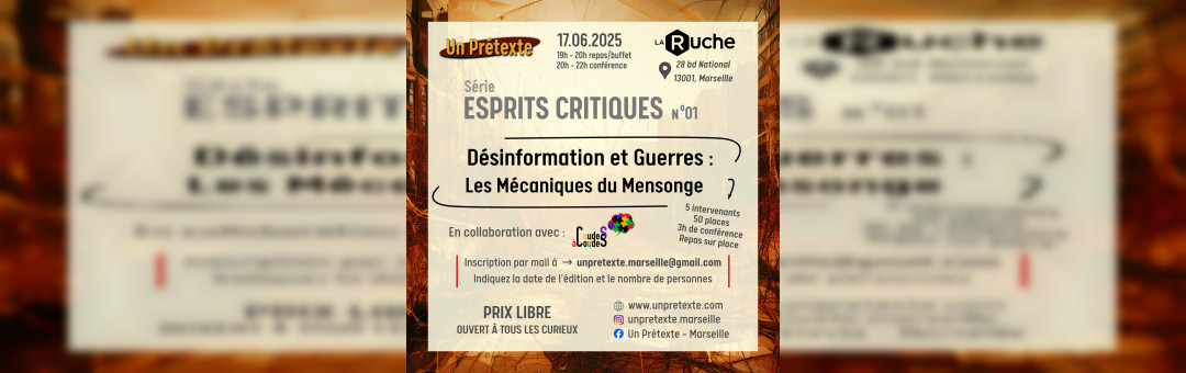 Désinformation et guerres : les mécaniques du mensonge