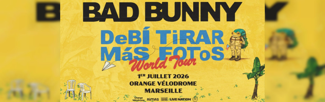 Bad Bunny en concert à l’Orange Vélodrome