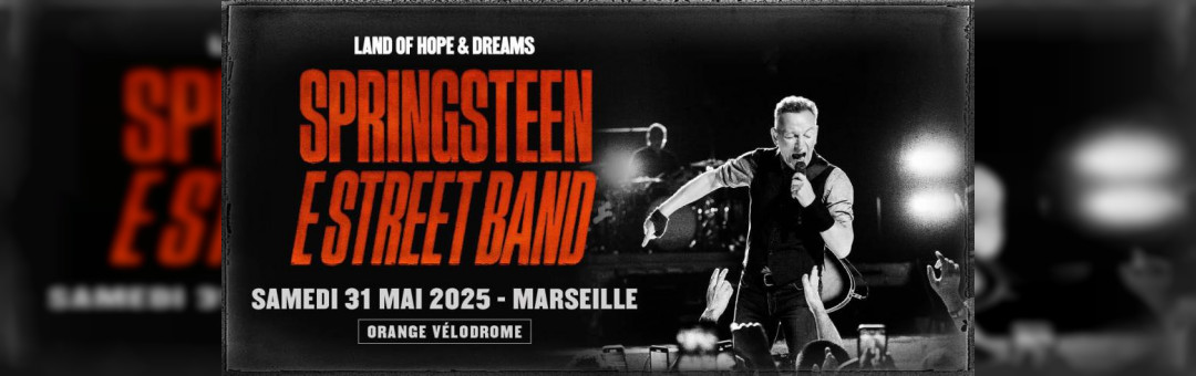 Bruce Springsteen à l’Orange Vélodrome : Jeu concours !
