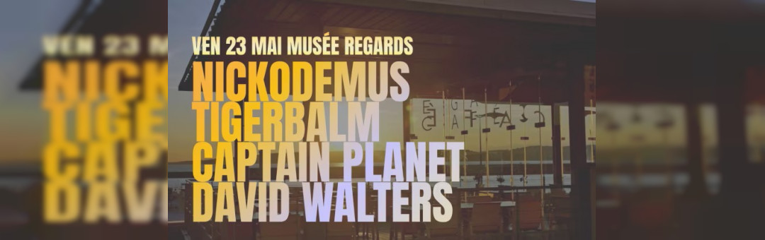 Nickodemus Tigerbalm Captainplanet David Walters X Musée R