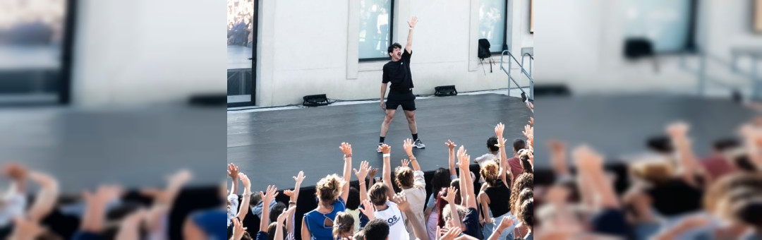 Un Cours de Danse géant et gratuit vendredi avec Mehdi Kerchouche dans le cadre du Festival De Marseille !