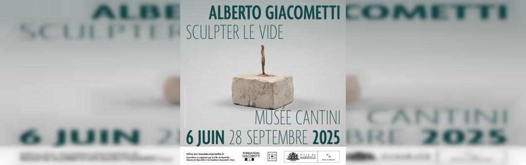 L’exposition “Alberto Giacometti – Sculpter le vide” du 6 juin au 28 septembre 2025 au Musée Cantini