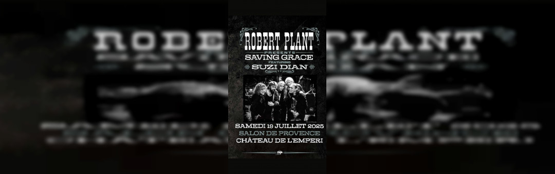 Robert Plant à Salon de Provence