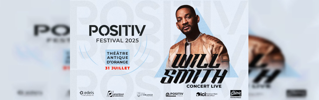 Will Smith au Positiv Festival