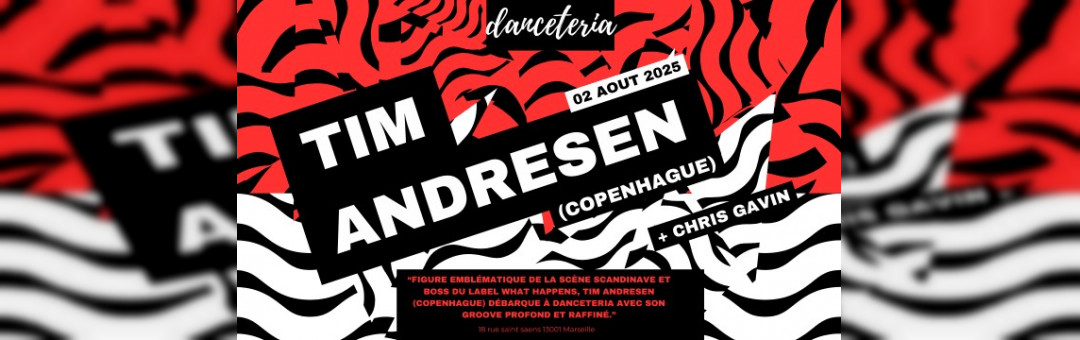 Tim Andresen (Copenhagen) @ Danceteria