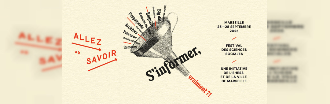 Festival Allez Savoir #6, « S’informer, vraiment ?! », du jeudi 25 septembre au dimanche 28 septembre 2025