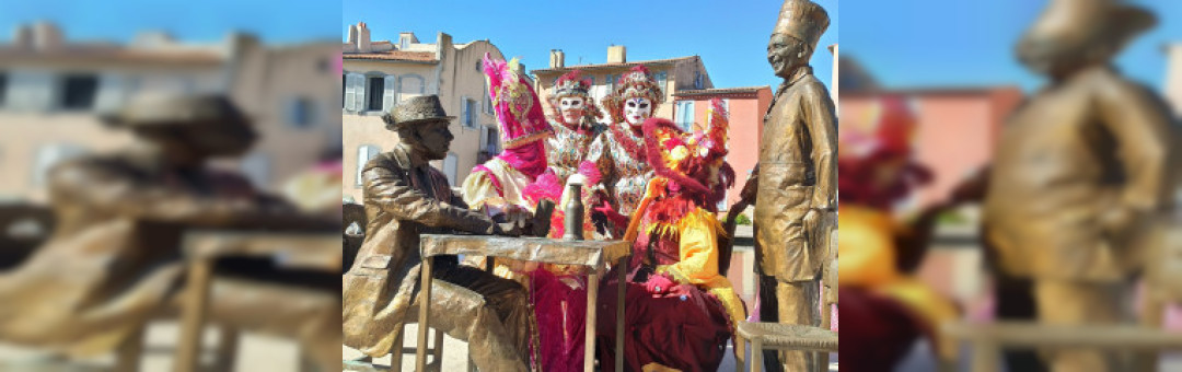 Flaneries du miroir à Martigues : découvrez les différents masques et costumes vénitiens !