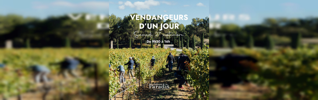 ATELIER VENDANGEURS D’UN JOUR
