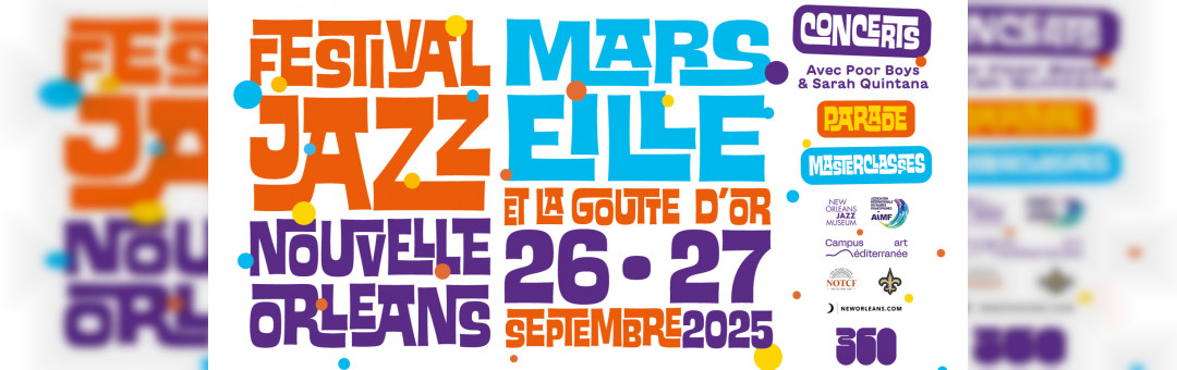 Festival Jazz Nouvelle-Orléans à Marseille