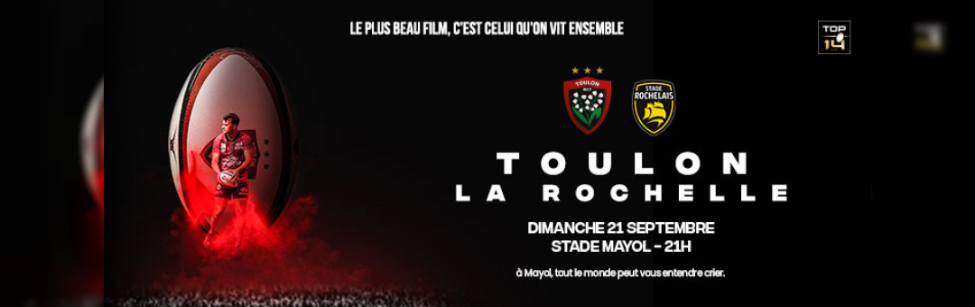 RUGBY TOP 14 RCT – La Rochelle