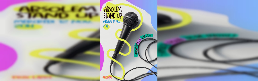 Absolem Stand Up – Mercredi 12 novembre à 20h