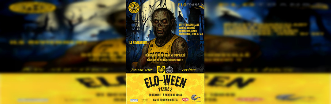 Un gros match de basket et une grosse soirée Haloween