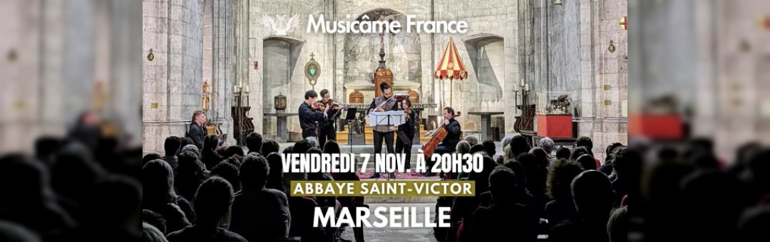 Concert Musicâme À Marseille : Vivaldi X Bach X Piazzolla