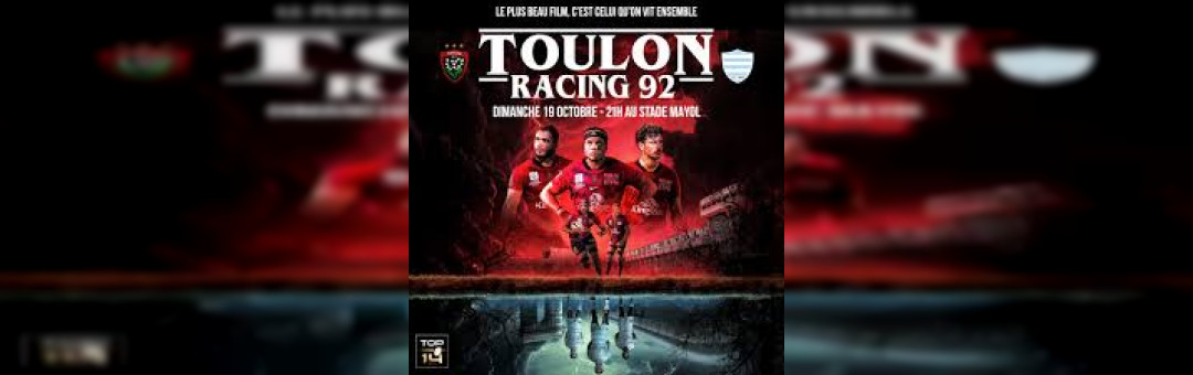 RCT – Racing 92 à Mayol dimanche !