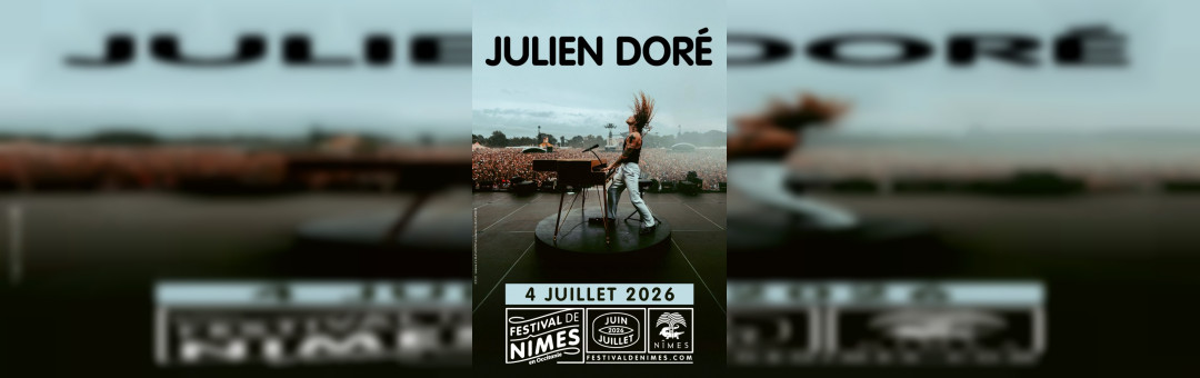 Julien Doré au Festival de Nîmes