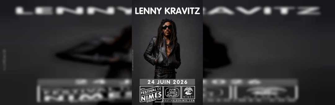Lenny Kravitz au Festival de Nîmes