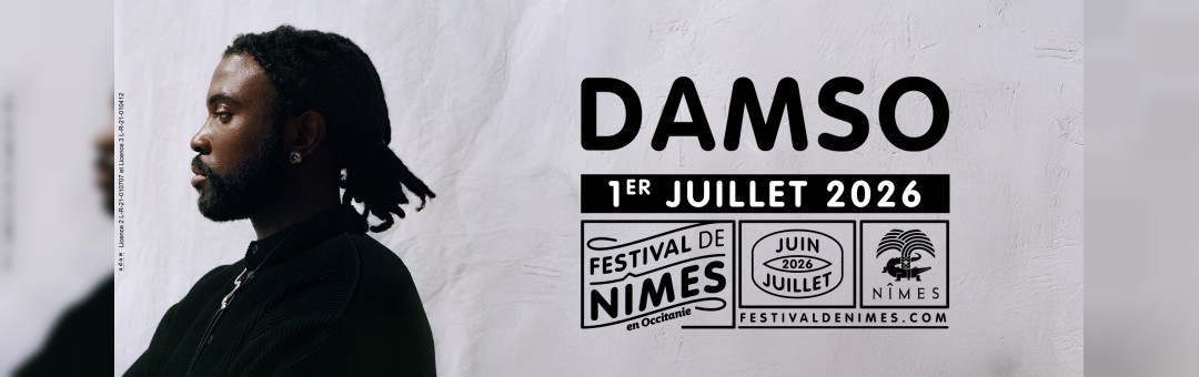 Damso au Festival de Nîmes