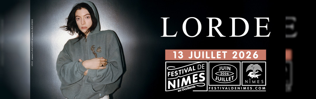 Lorde au festival de Nîmes