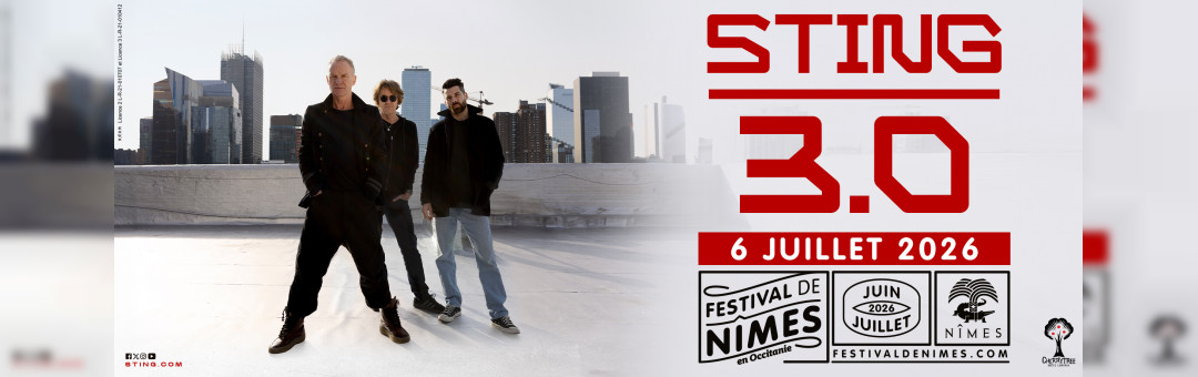 Sting au festival de Nîmes