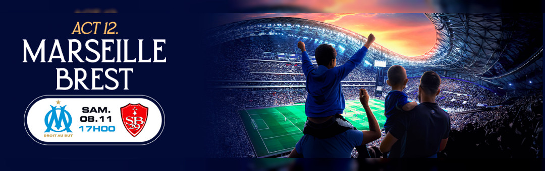 OM – Brest au Vélodrome samedi !