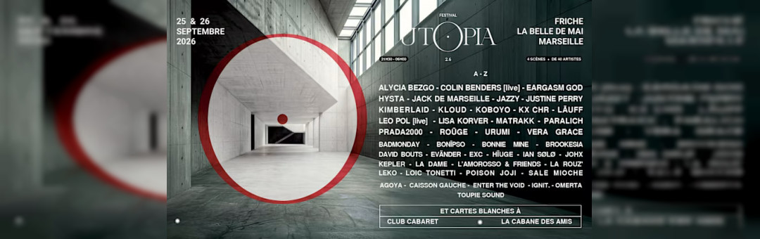 Utopia Festival | Tome VI