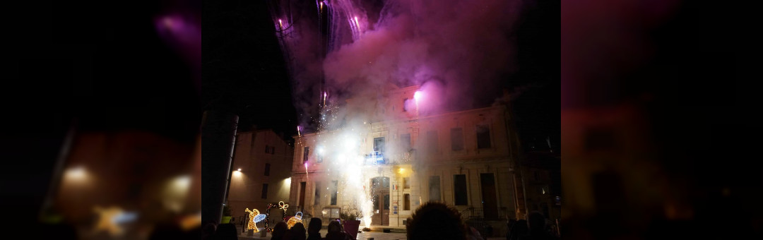 Feu d&rsquo;artifice à Gardanne