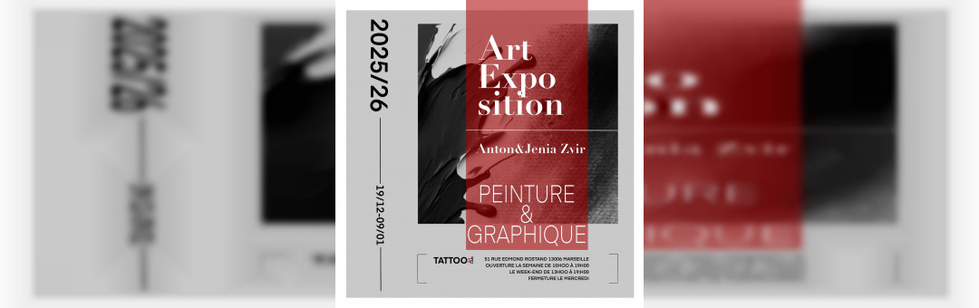 Jenia et Anton ZVIR – L’Âme Slave à Marseille.   Exposition Décembre 2025 – Peinture et Graphique.