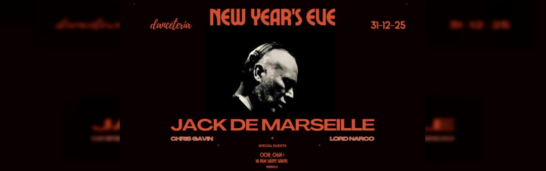 New Year&rsquo;s Eve W/ Jack De Marseille @ Danceteria