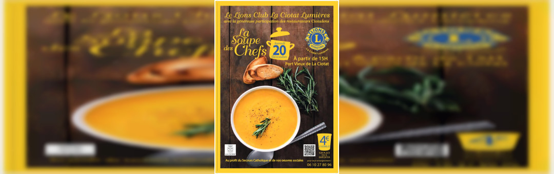 La Soupe des chefs à La Ciotat