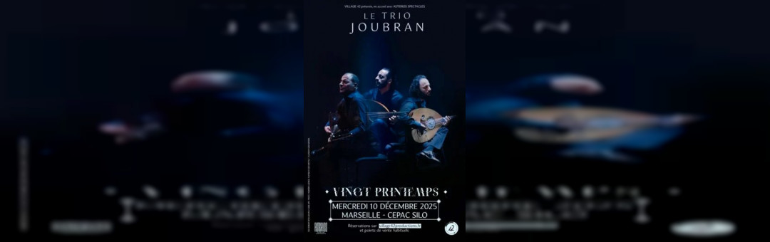 LE TRIO JOUBRAN au Cepac Silo