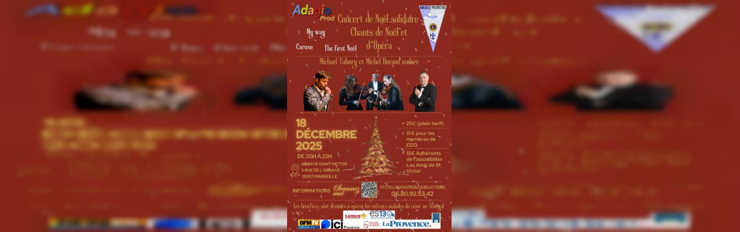 Concert de Noël solidaire