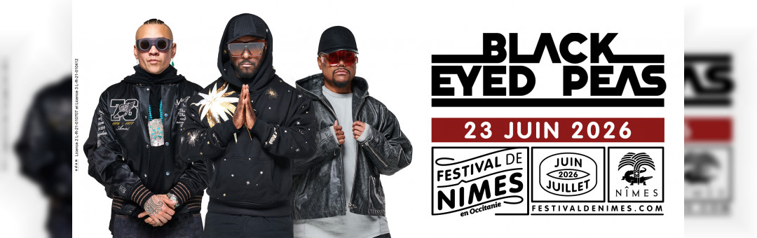 BLACK EYED PEAS au festival de Nîmes