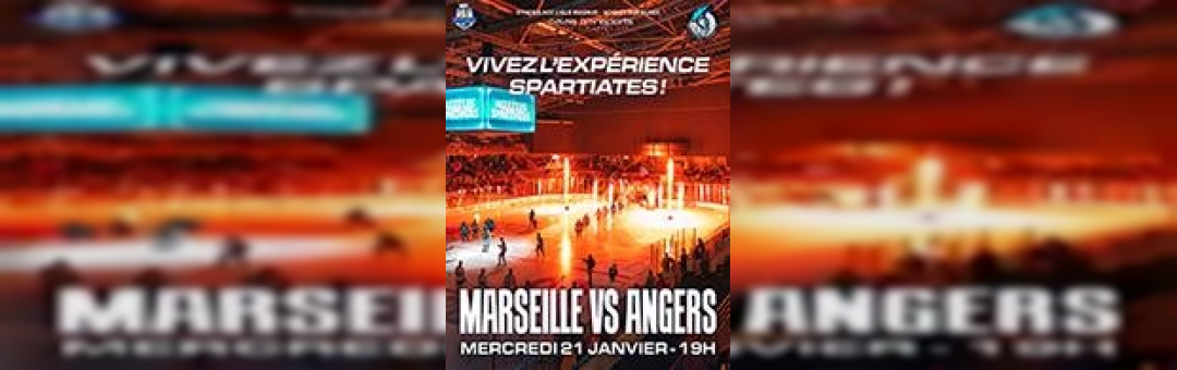 Hockey sur Glace : Spartiates contre Rouen le champion en titre de la ligue Magnus !