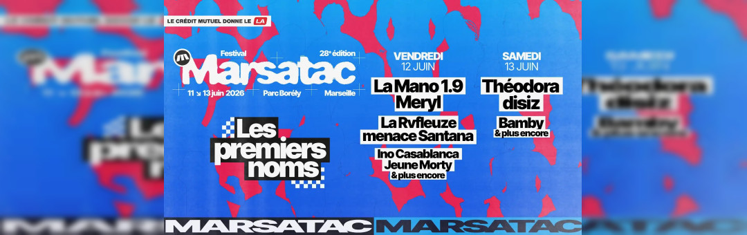 Marsatac  2026 – 28e édition