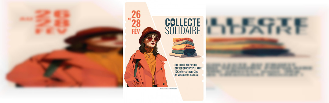 Collecte solidaire au Centre Valentine